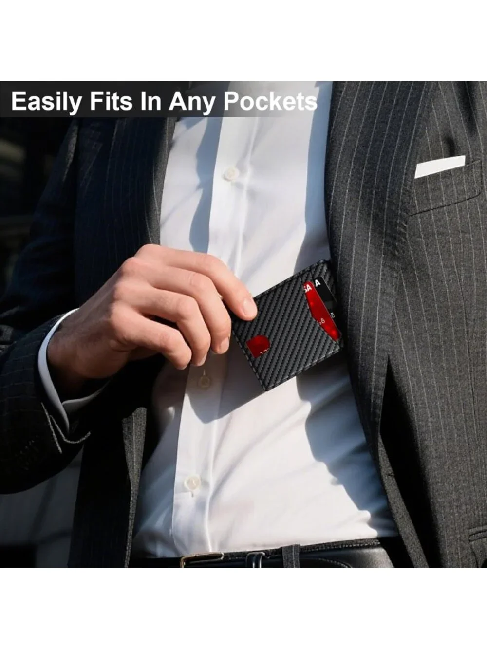 Slim RFID Blocking Leather Wallet for Men | Stylish Credit Card Holder